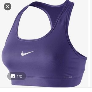 Nike Pro Sports bra purple